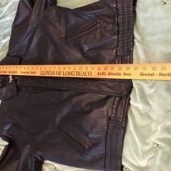 TUSKANY LEATHER  MENS JACKET SIZE XL - Picture 6 of 7